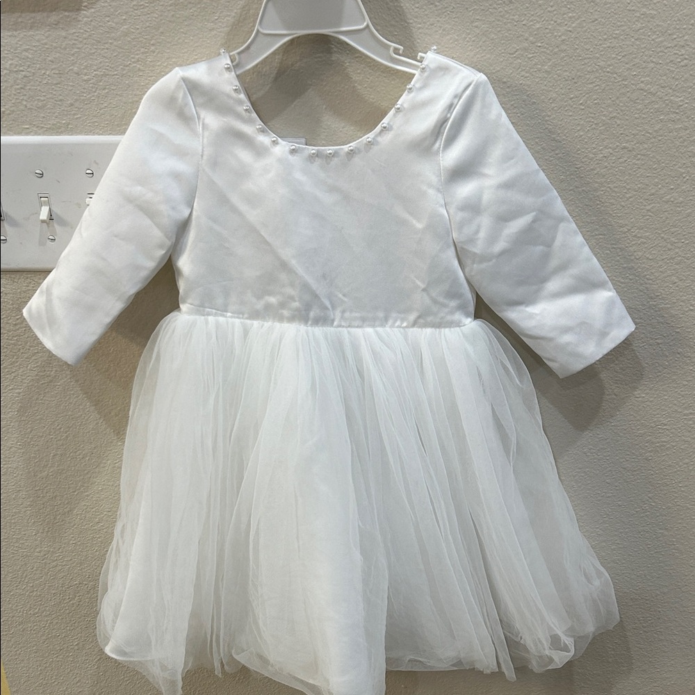 SHEIN Elegant White Kids Costume Dress